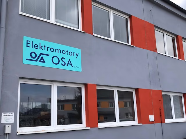 Budova Elektromotory OSA v Žilině